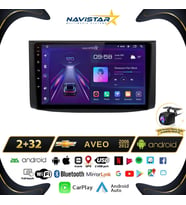 Chevrolet Aveo  2006-2012 Model 2GB + 64GB Android 13 Kablosuz Carplay Navigasyon Multimedya Sistemi