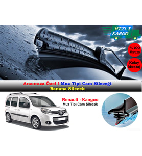 Renault Kangoo Muz Silecek Takımı 2009-