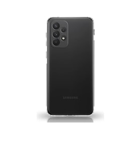 Samsung A33 ile Uyumlu Kamera Korumalı Tıpalı Şeffaf Kılıf