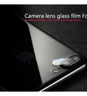 Apple iPhone 7 Plus Kamera Lens Koruyucu HD Kalite Esnek Kırılmaz Cam Filmi (Renksiz)