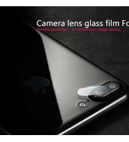 Apple iPhone 7 Plus Kamera Lens Koruyucu HD Kalite Esnek Kırılmaz Cam Filmi (Renksiz)