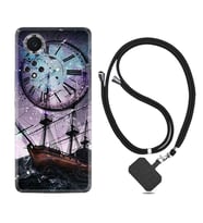 Huawei Nova Y70 Y90 Nova 9 SE  Kılıf Boyun Askılı Silikon Time 1749