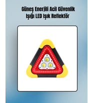 2000Mah Kapasiteli Taşınabilir Üçgen Park Lambası