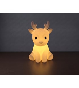 Riva Self Dekoratif Geyik Tasarımlı 3D Baskı Tealight Mumluk / Ambiyans Aydınlatma