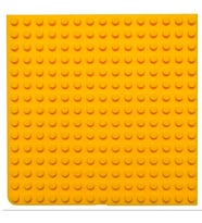 LegoDuploUyumlu Büyük Zemin Sarı