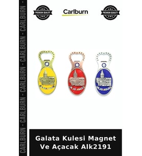 Özel Üretim Turistik Hatıra Hediyelik İstanbul Yöresel Galata Kulesi Magnet Ve Açacak Alk2191