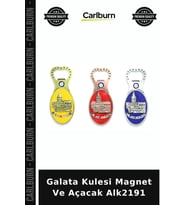 Özel Üretim Turistik Hatıra Hediyelik İstanbul Yöresel Galata Kulesi Magnet Ve Açacak Alk2191