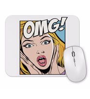 On Fire Mouse Pad