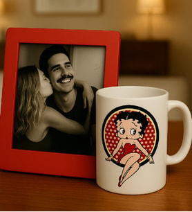 Bety Boop Kupa ve Çerçeve