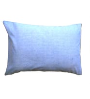 50 X 70CM Outlet, 2li Pamuklu, Desensiz, Düz Yastık Kılıfı, Sadece Kılıf (Mavi)