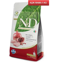 ND Tahılsız Kitten Tavuklu Narlı Yavru Kedi Maması 1 Kg AÇIK