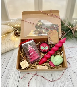 Mumelia Candles Sıcak Dilekler - Doğal Soya Mum Hediye Kutusu