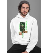 Zoro Roronoa Baskılı Unisex Oversize One Piece Anime Hoodie