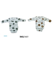 MİLAYS BABY ERKEK ÇOCUK BEBEK BADY %100 PAMUK. İKİLİ (1-3-6-9- AY)(1 - 1,5 - 2 - 3 YAŞ)