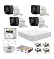 Hikvision Haıkon 4 Kameralı Set (Siyah - Beyaz)