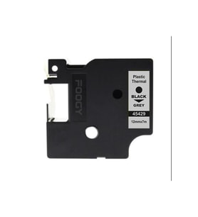 Dymo D1 Muadili Thermal Plastik Şerit Etiket Şeffaf 12 Mm X 7 Mt