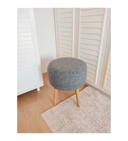 Neta Home Gri Puf & Bench & Tabure