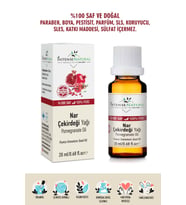 Nar Çekirdeği Yağı Soğuk Sıkım 20 ml %100 Saf Ve Doğal Pomegranate Carrier Oil