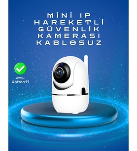 Full Hd 1080p Kablosuz Pan & Tilt Güvenlik Kamerası – Hareket Takipli Ve İki Yönlü Sesli