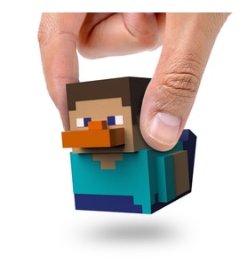 Minecraft MINI Steve Lisanslı Cosplay Ördek Koleksiyon Figürü