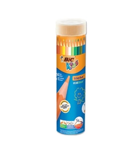 BİC EVOLUTİON KURU BOYA 24 RENK METAL TÜP (958190)