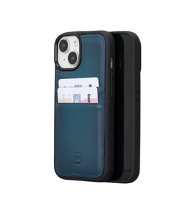 Bouletta Apple iPhone 15 Uyumlu Deri Arka Kapak FXCP BRN4EF