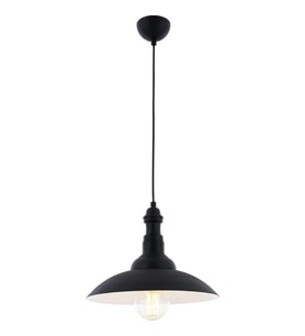 AVONNI AV-4100-M5-BSY Siyah Boyalı Modern Avize E27 Metal 35cm