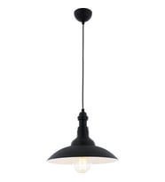 AVONNI AV-4100-M5-BSY Siyah Boyalı Modern Avize E27 Metal 35cm