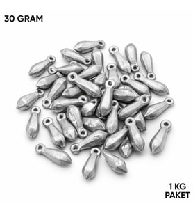 Armut Kurşun - Dip Olta Kurşunu - 30 gr (1 KG)