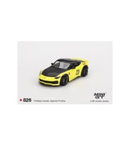 Mini GT 826 Nissan Z LB NATION WORKS Ikazuchi Yellow MGT00826-L 1/64 Model Araba (Sarı-Siyah)