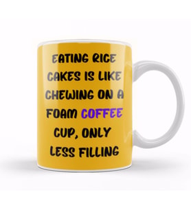 CAT Funny Coffee Drinks Art lover Gift Quote   Vintage Retro Rainbow Style Kupa Bardak Porselen