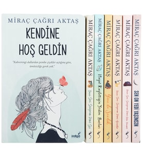 Miraç Çağrı Aktaş - 7 Kitap Set (Krem)