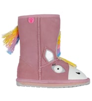 Emu Australia K12408 Magical Unicorn Pale Pink/Rose Pale Çocuk Bot (Pembe)
