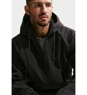 Nike Therma Fit Kobe "Lunar New Year" Mens Windrunner Jacket Uzun Kollu Erkek Koşu Antreman Sweatshirt Siyah