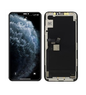 Apple iPhone 11 Pro Max ile Uyumlu Revize Orjinal Lcd Ekran Dokunmatik (Siyah)