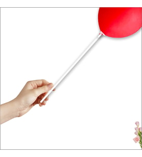 Balon Çubuğu ve Takma Aparatı, Balon Hariç - 10 Set (STD)