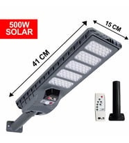 500W Güneş Enerjili Solar Bahçe Çevre  Lambası DLS (Beyaz)