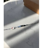 925 ayar gümüş çocuk bileklik 15 cm hello kity desen