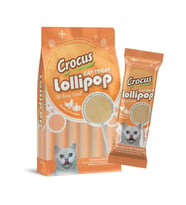 Crocus Tavuklu Ve Bal Kabaklı Kedi Lolipop