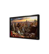 New York Şehir Çerçeveli Mdf Tablo