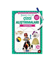 Yaz Sil Çizgi Alıştırmaları Yaşantımız