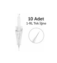 Dr.pen 1 Pin Kalıcı Makyaj İğnesi 1rl 10'lu Soket Girişli Tüm Cihazlara Uygun 10 Adet