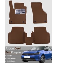 OPEL CORSA F BENZİNLİ (2019-2025) Uyumlu EVA Paspas Tam Set–Araca Özel,Kolay Montaj,Oto Paspas