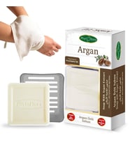 Phytoflora Argan Özlü Sabun Kese ve Sabunluk Hediyeli