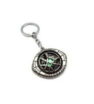 Dr Strange Marvel Avengers Gümüş Hareketli Dönen Metanizma Metal Anahtarlık 1Adet (Çok Renkli)