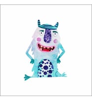 Sevimli Uzaylılar Sticker 3 Duvar Sticker 30x25 CM