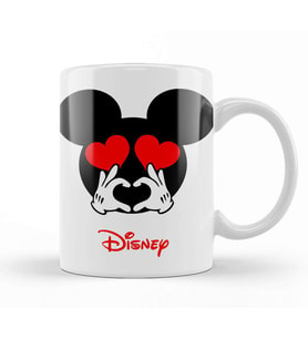 Mickey Mouse Miki Fare Disnep Kupa Bardak Porselen