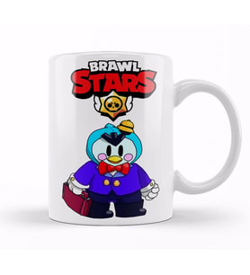 Brawl Stars  Mr Kupa Bardak Porselen