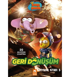 Geridönüşüm Boyama Kitabı 3