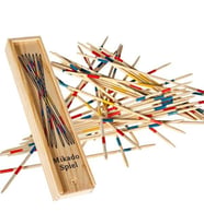 Ahşap Mikado Oyunu (Çok Renkli)